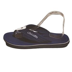 Louluen Flip Flops Men Sz‎ 8.5 Women 10 Flat Beach Summer Outdoor